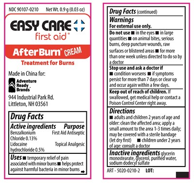 Label (5020 0210 2 Afterburn Burn Cream)